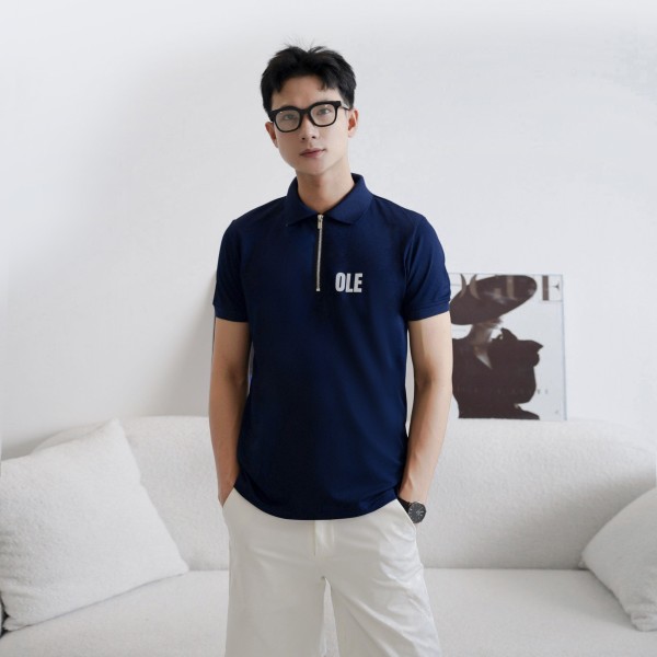 ZIP NECK POLO - PL055